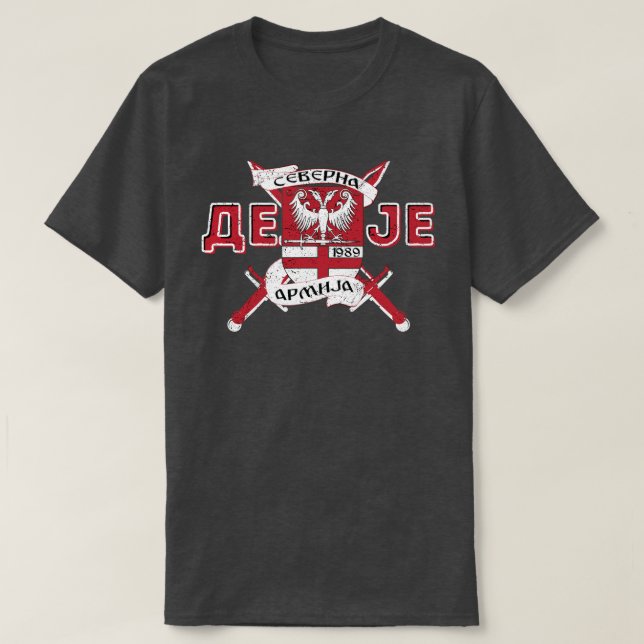 Camiseta Exército do Norte (Frente do Design)