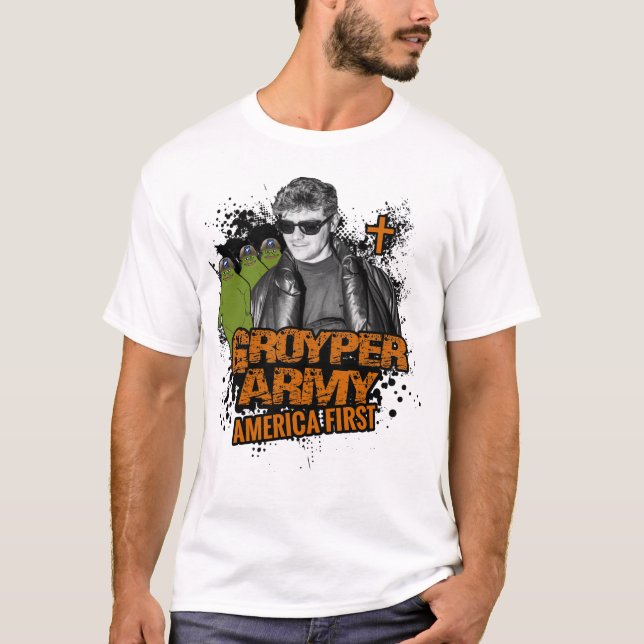 Camiseta Exército Groyper (Frente)