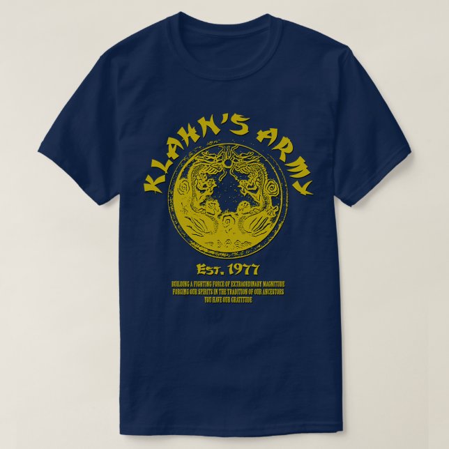 Camiseta Exército Klahns (Frente do Design)