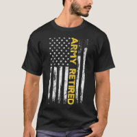 Exército Militar Norte-Americano Aposentado Linha