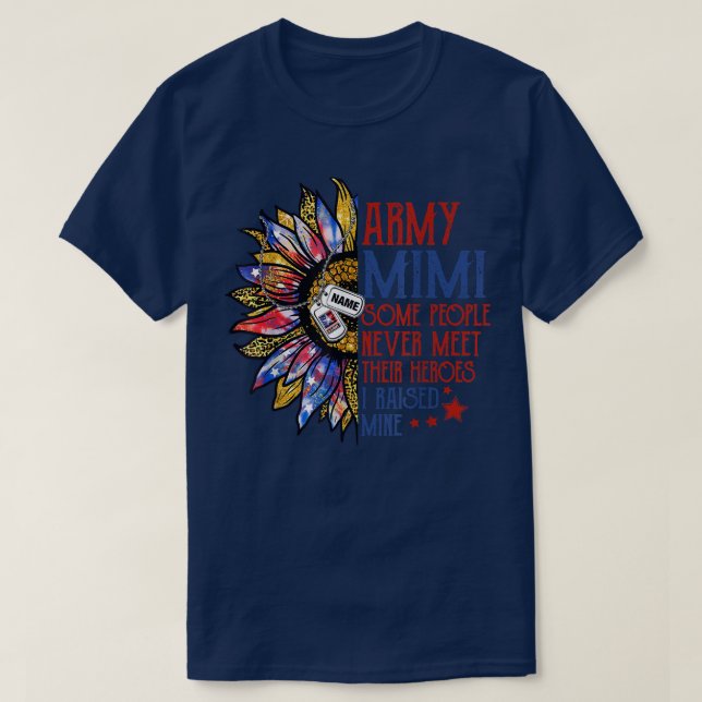 Camiseta Exército Mimi Algumas Pessoas Nunca Encontram Seus (Frente do Design)