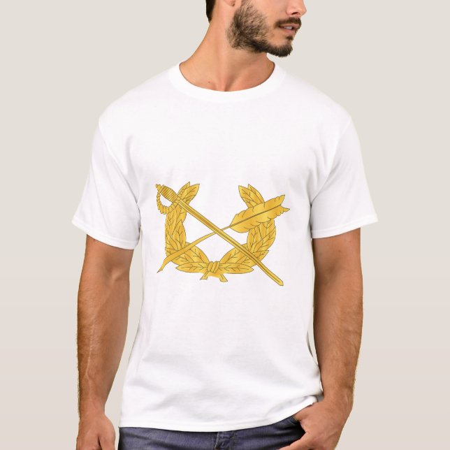 Camiseta Exército - Ramificação JAG - Dois Texto (Frente)