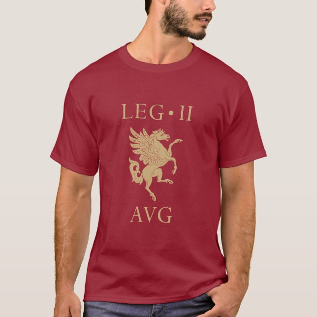 Camiseta Exército Romano Imperial - Legio II Augusta (Frente)