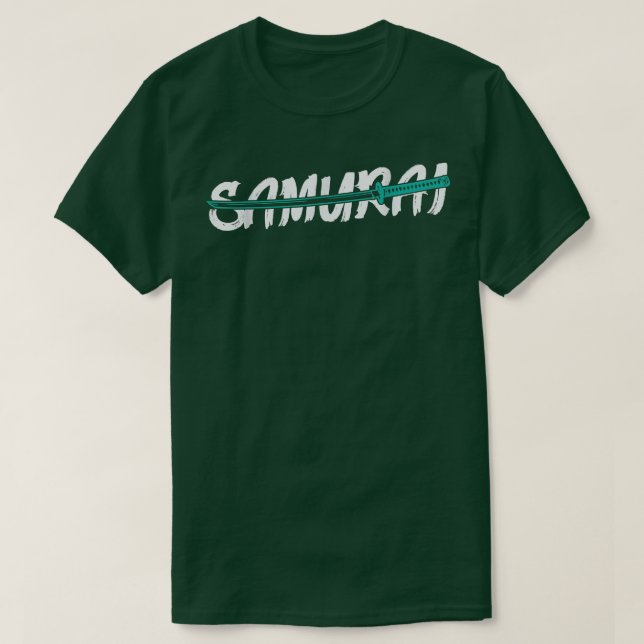 Camiseta Exército Samurai Sword  (Frente do Design)