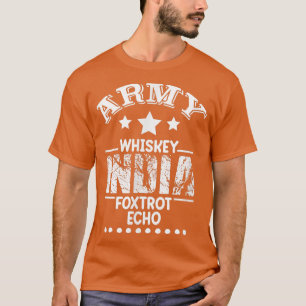 Camiseta Exército Whiskey India Fotrot Echo (WIFE) 