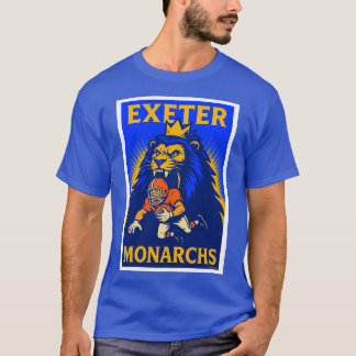 CAMISETA EXETER, CA MONARCHS CLASSIC FOOTBALL T-SHIRT.