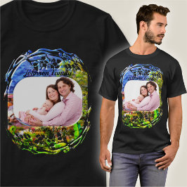Camiseta Exibição de Caminho Cênico da Família 0819