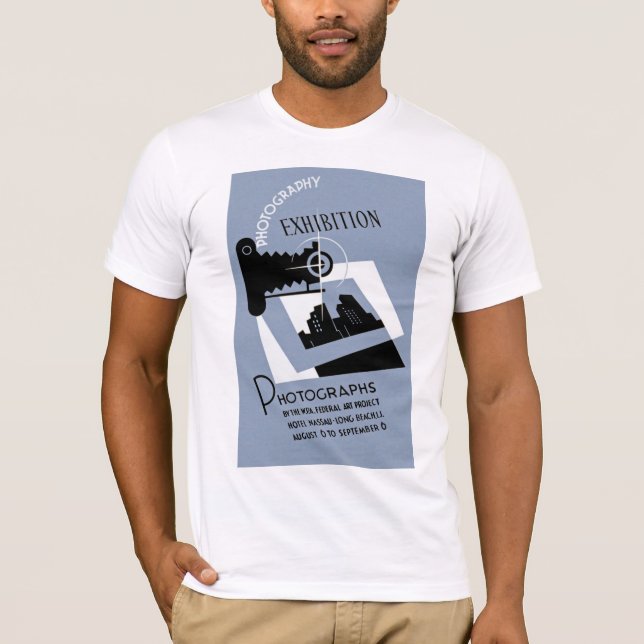 Camiseta Exibição de Fotografia (Frente)