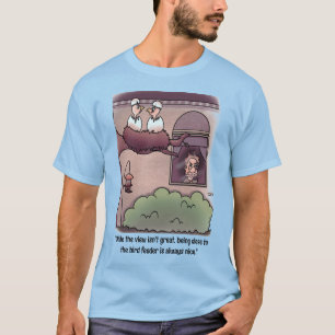 Camiseta Exibição de Pássaros