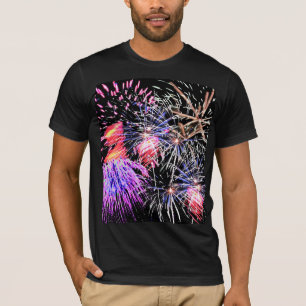 Camiseta Exibição do Fireworks