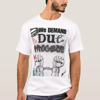 Camiseta Exigimos PROCESSO DEVIDO - Pos de Protesto em Esti