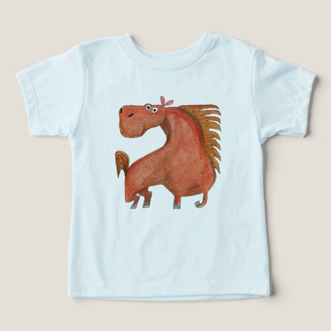 Camiseta Exited Horse (Design frontal)