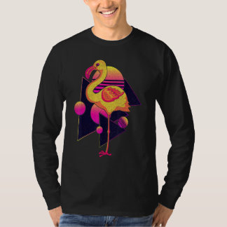 Camiseta Exotic Bird Tropical Zoo Animal  90s Vaporwave Fla