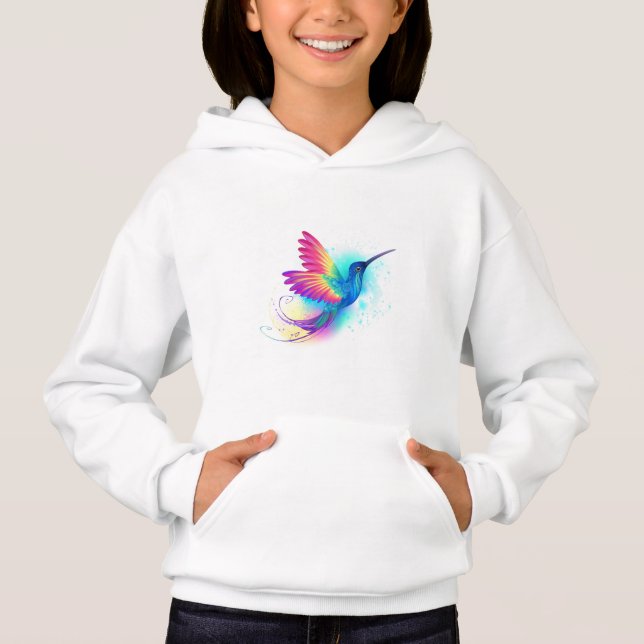 Camiseta Exotic Rainbow Hummingbird (Frente)