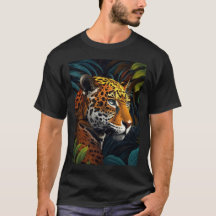 Exótico Gato Grande da Floresta Tropical Masculino