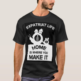 Camiseta Expatriados Expatriados No Exterior Famílias E Pre