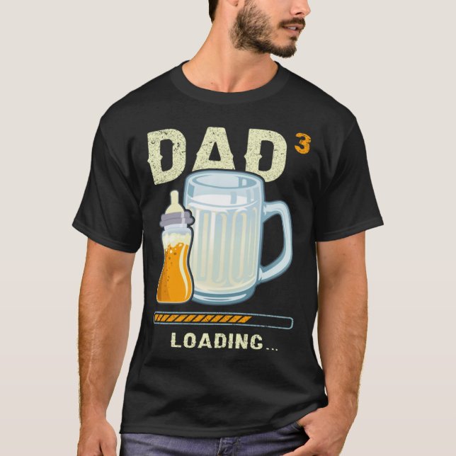 Camiseta Expectant Dad Dad to be Future Dad 3rd child  2 (Frente)