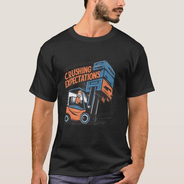 Camiseta Expectativas De Esmagamento Da Unidade De Elevação (Frente)