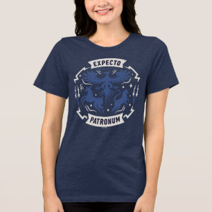 Camiseta Expecto Patronum Silhueta Gráfica Vintage