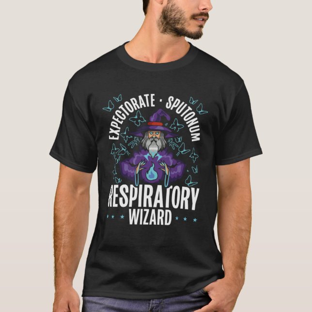 Camiseta Expectorate Sputonum Respiratory Wizard (Frente)