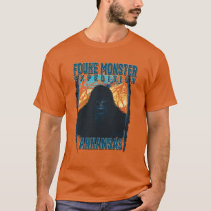 Camiseta Expedição ao Monstro de Fouke Arkansas Boggy Creek