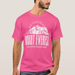Camiseta Expedição de Escalada de Rocha no Monte Everest