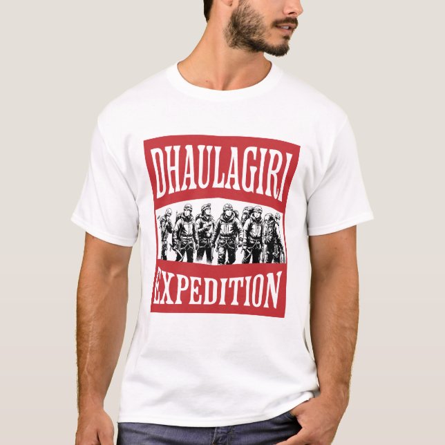 Camiseta Expedição Dhaulagiri (Frente)