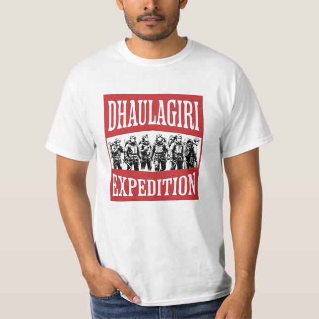 Camiseta Expedição Dhaulagiri (Frente)