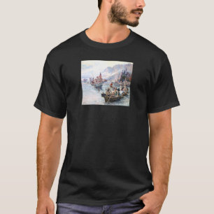 Camiseta Expedição Lewis Clark Sobre A Baixa Colúmbia
