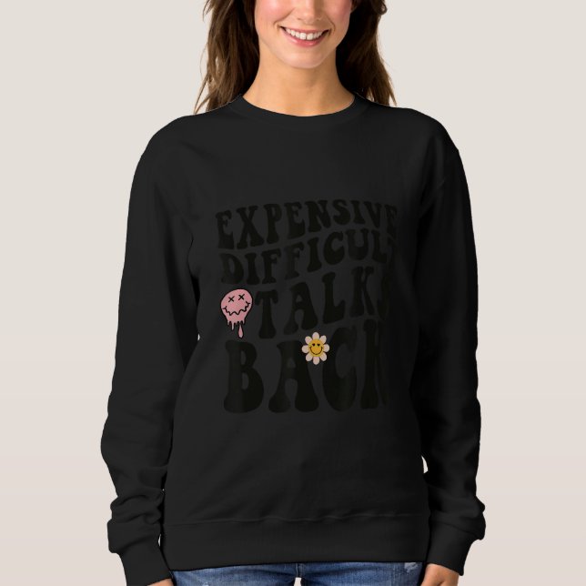 Camiseta Expensive Difficult And Talks Back Mothers Day Mom (Frente)