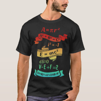 Camiseta Experiência científica colorida