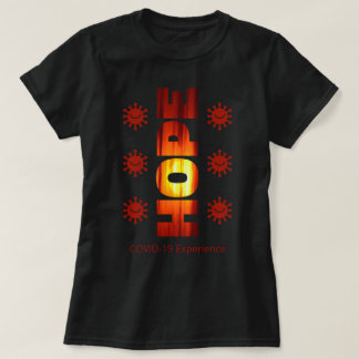 Camiseta Experiência COVID-19 - Esperança Sunset, Vírus Sor