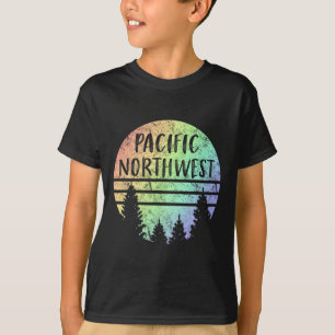 Camiseta Experiência de caminhada com design desgastado pel