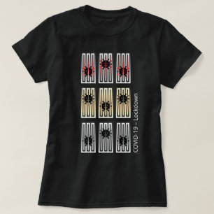 Camiseta Experiência de COVID-19 – Vírus na Cadeia – Lockdo