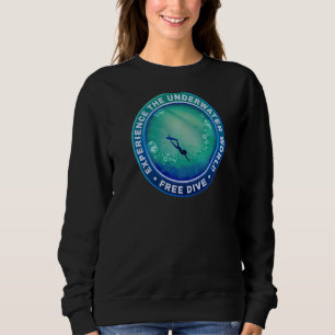 Camiseta Experiência Livre De Mergulho No Mundo Submarino