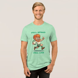 Camiseta Experimente a Tarifa de Dia de Partida de Linha de