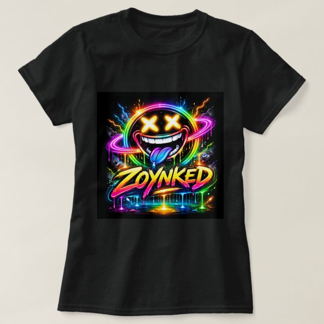 Camiseta Experimento 0047207 Zoynkcore da ZOYNKLAB (Frente do Design)