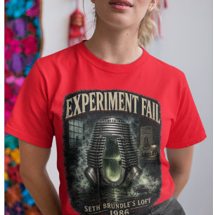 Camiseta Experimento Falha Mulheres Escuro