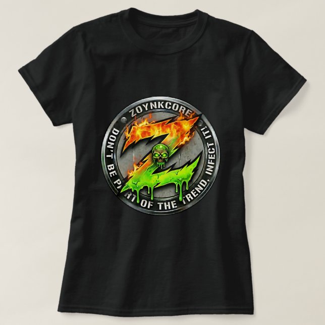 Camiseta Experimento ZOYNKLAB 0047358 Zoynkcore (Frente do Design)