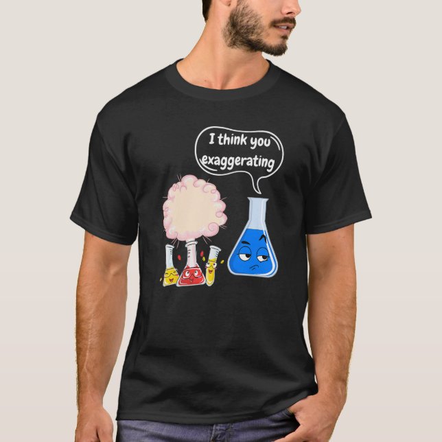 Camiseta Experimentos De Diversão De Magia Científica Para  (Frente)