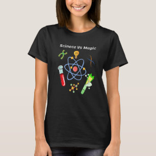 Camiseta Experimentos Divertidos de Magia Científica para E