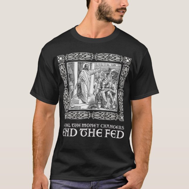Camiseta Expila os cambiadores de dinheiro (Frente)