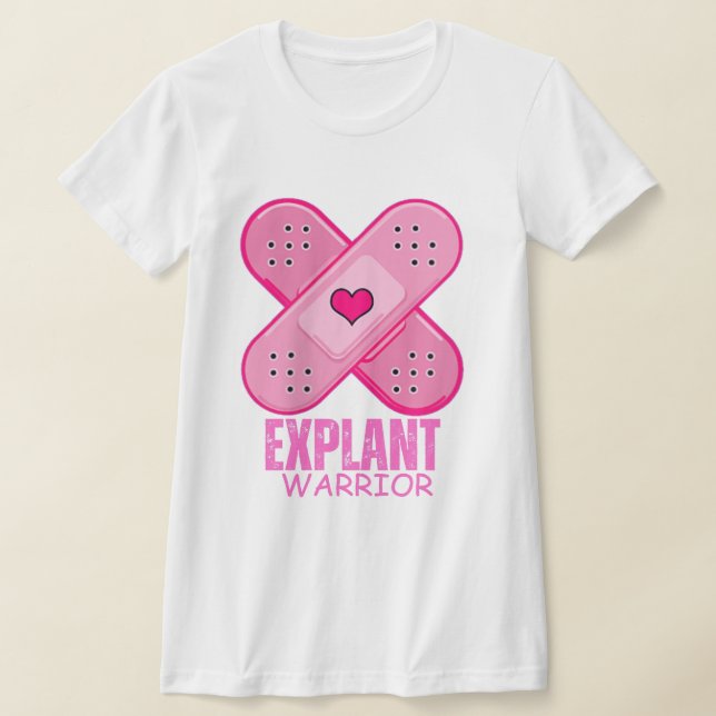 Camiseta Explantar Cancer de sensibilização para doenças do (Postura )