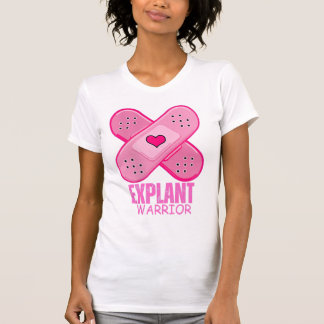 Camiseta Explantar Cancer de sensibilização para doenças do