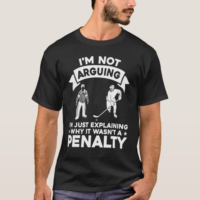 Camiseta Explicando por que foi para uma taxa de penalizaçã (Frente)
