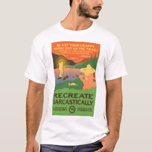 Camiseta Exploda sua música arrepiante na trilha! - Recrea