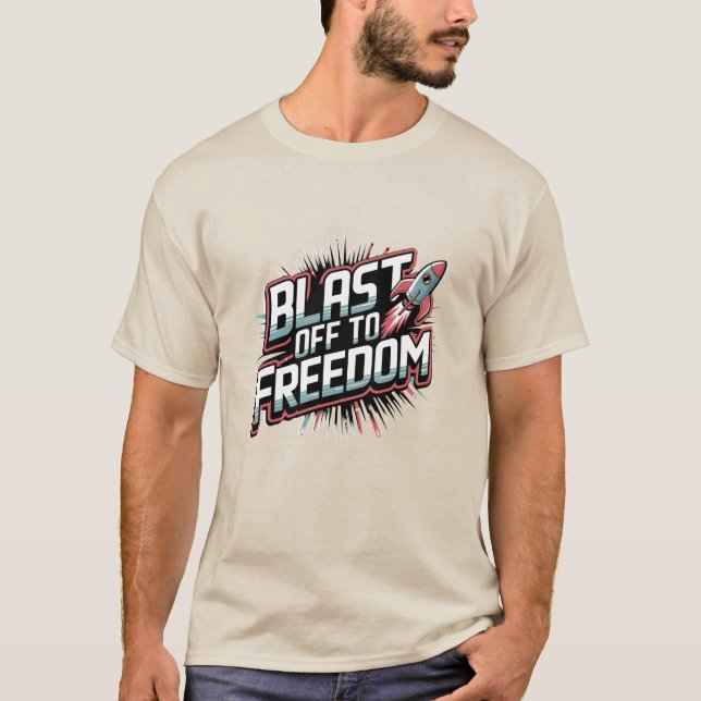 Camiseta Explodir para a Liberdade (Frente)