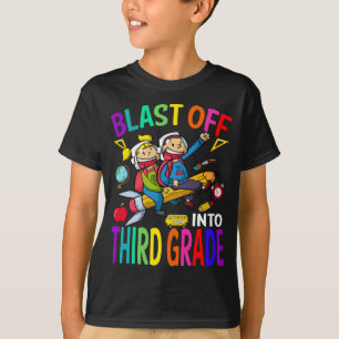 Camiseta Explodir Para Foguete De Terceiro Grau De Volta À