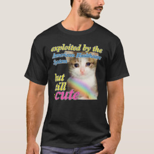 Camiseta Exploitado Pelo Sistema de Saúde Americano Gato Me