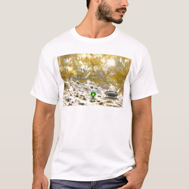 Camiseta Exploração de Espaço (Frente)